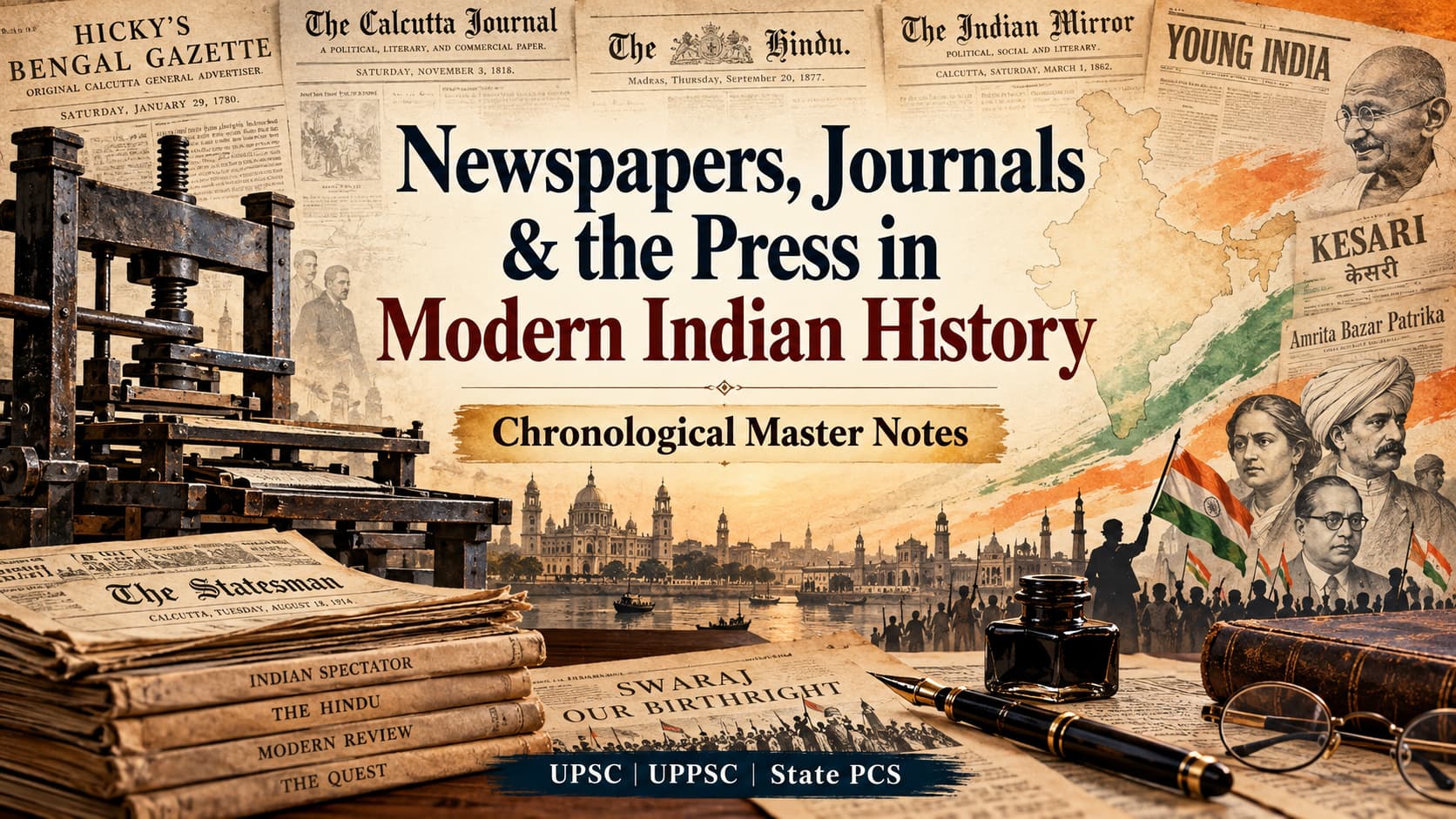 Press and Print in Modern India